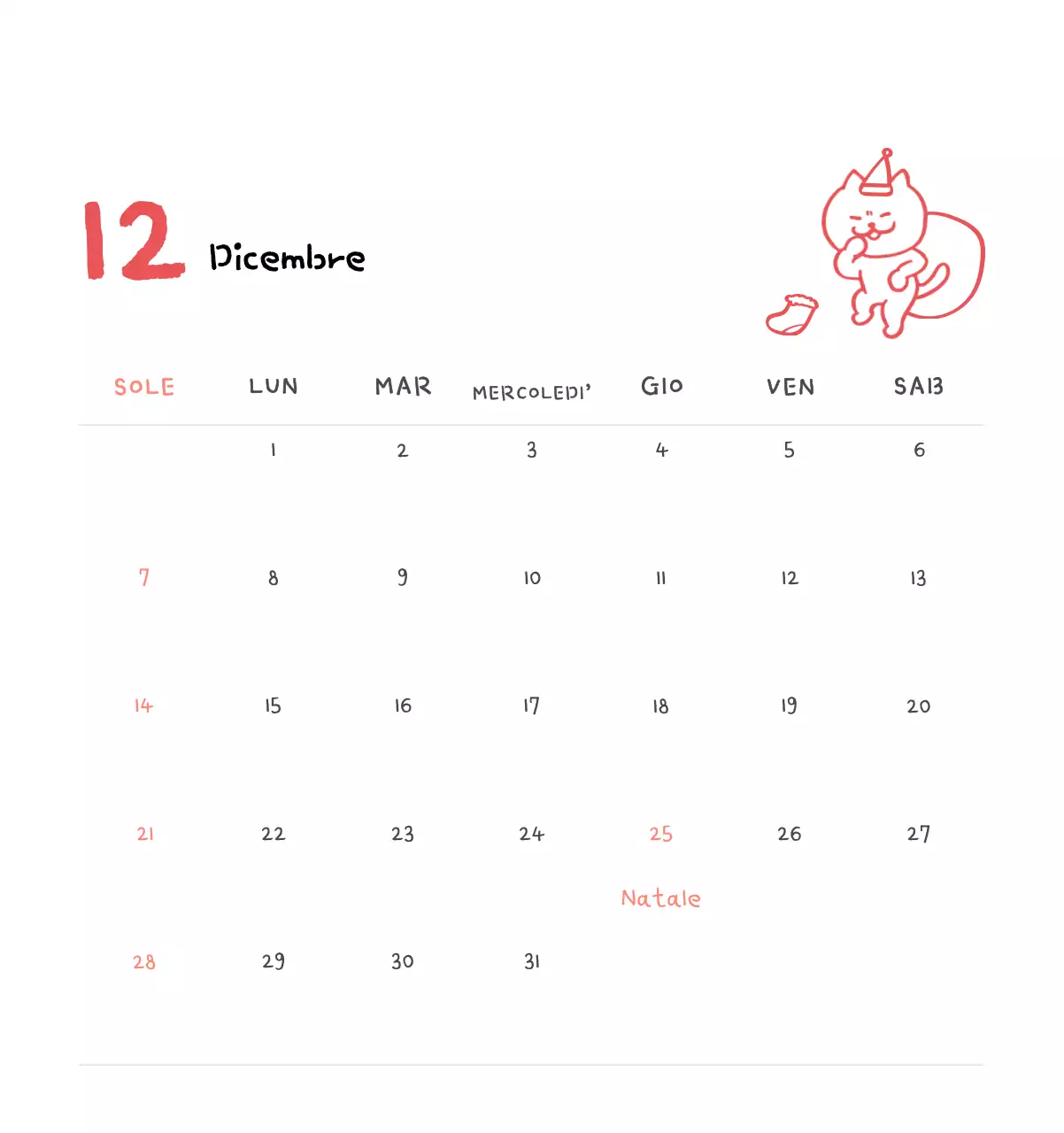 Calendario giornaliero in avorio