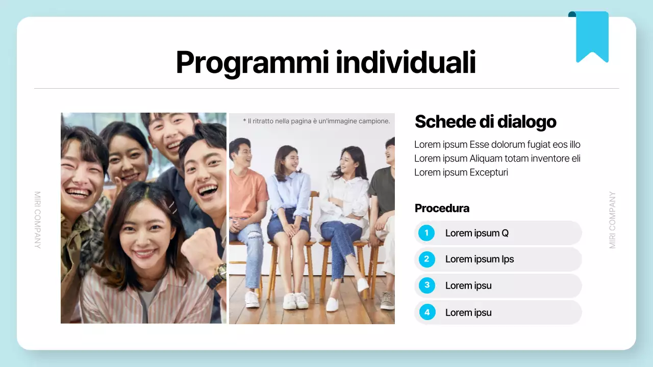 Azzurro Proposta di workshop semplice