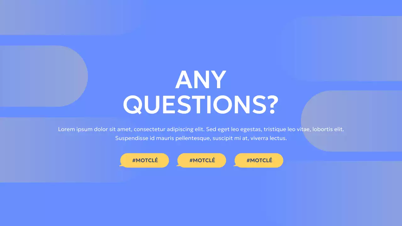 rapport de projet de groupe blue modern