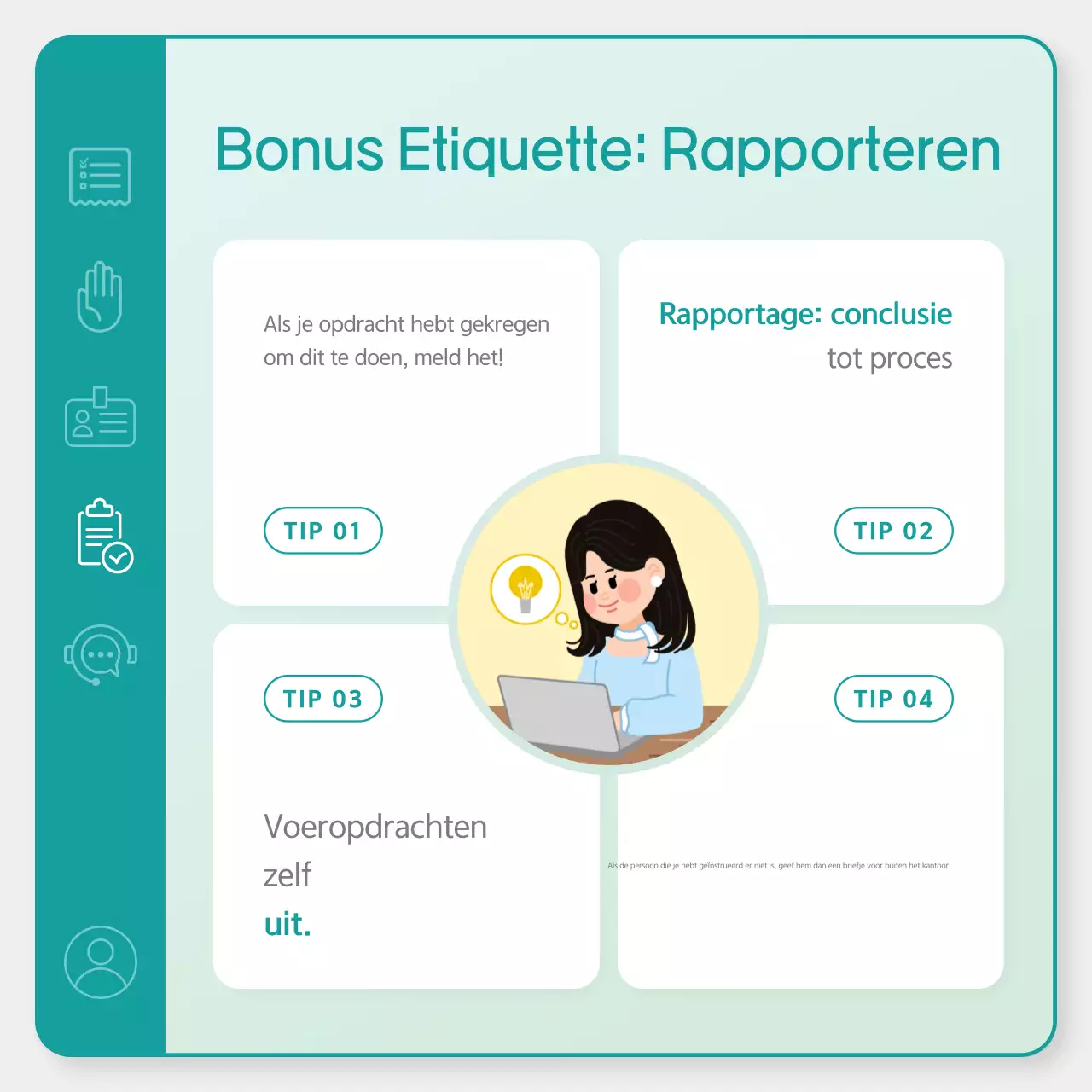 Mint Eenvoudige Werkplek Etiquette Training