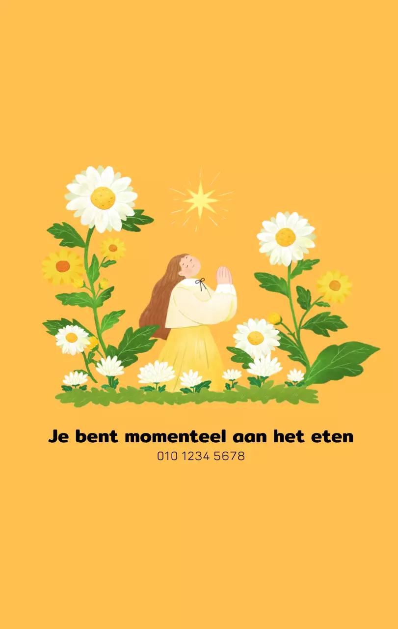 Nieuwjaarskalender met een warme geïllustreerde uitstraling