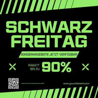 grün fett schwarz freitag verkaufsaktion