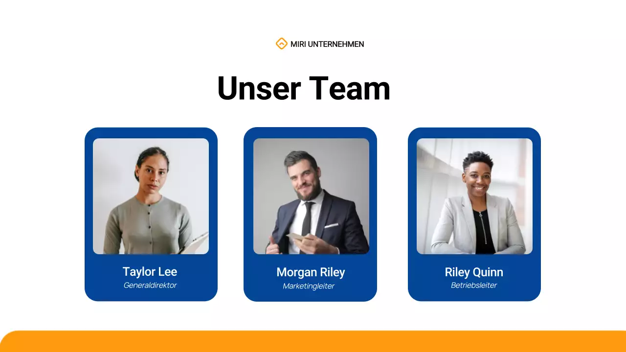 einfaches modernes blaues Mitarbeiter-Onboarding