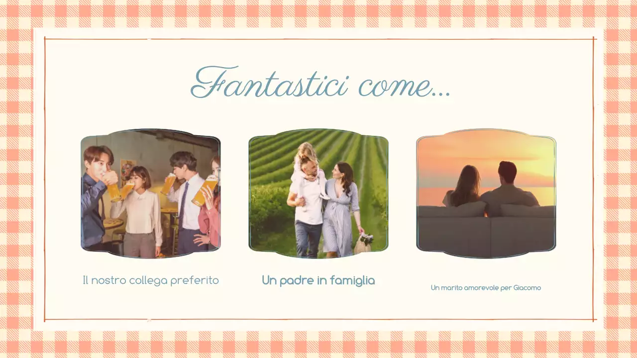 invito di compleanno vintage beige