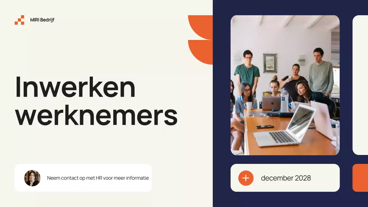 Beige Gids voor Modern Onboarding van Werknemers