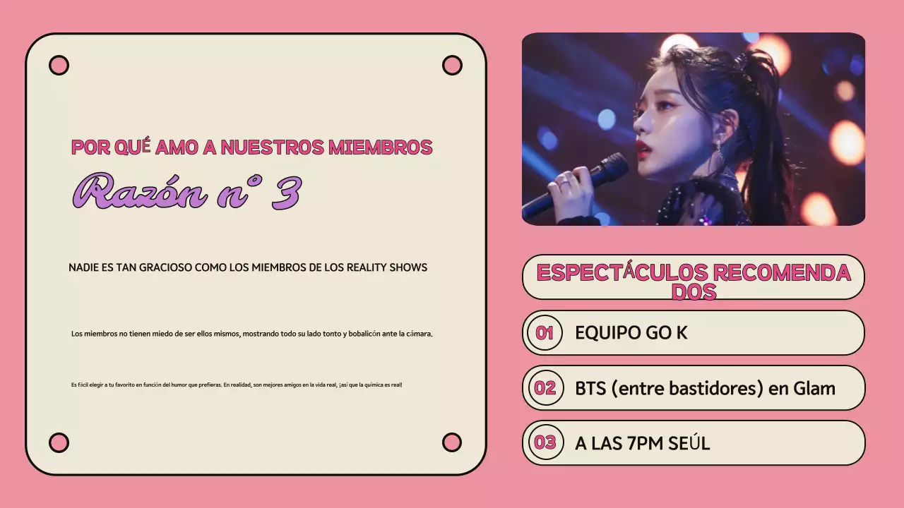 Promoción Fandom Trendy Rosa