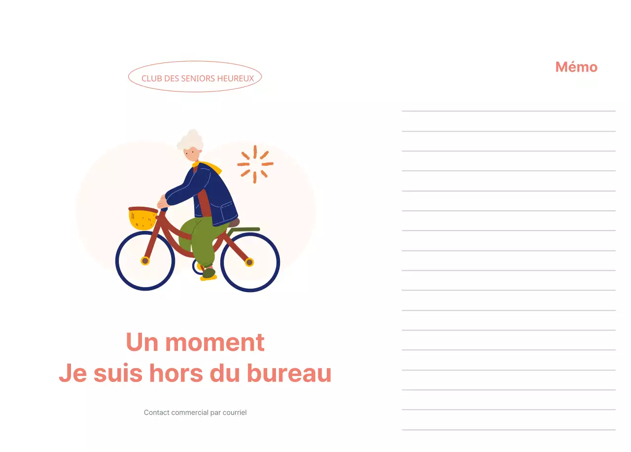 Calendrier d'entreprise avec de jolies illustrations