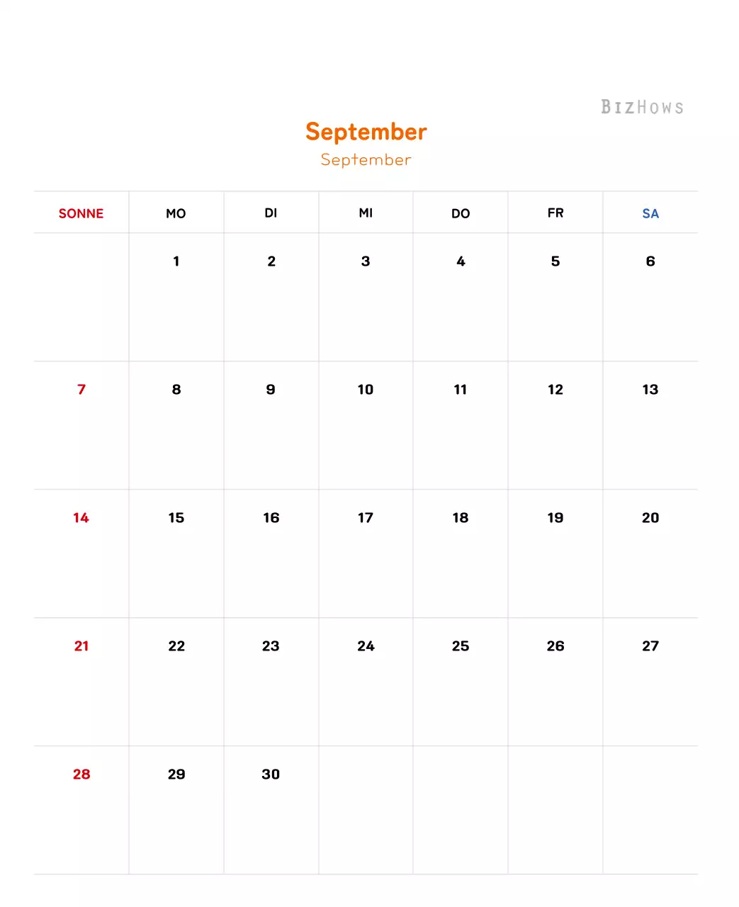 Neujahrskalender mit warmen Illustrationen