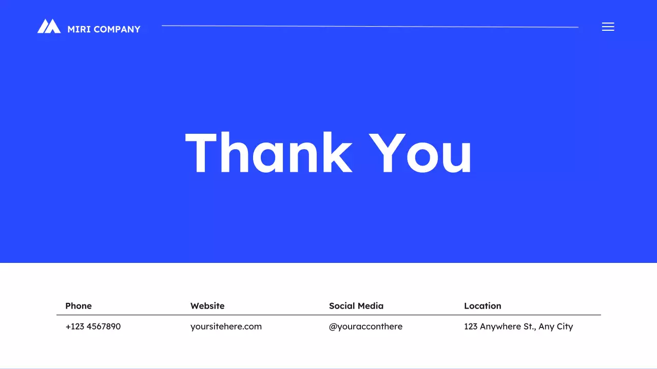 Blue Modern Marketing Plan Document Presentation