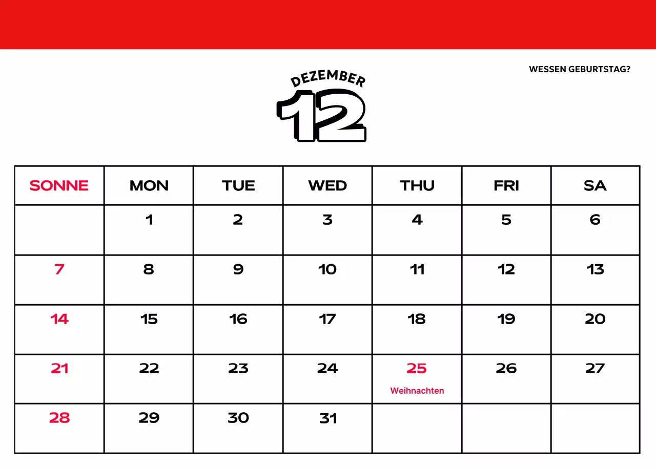 Bunte Kalender mit einer Vielzahl von Retro-Illustrationen