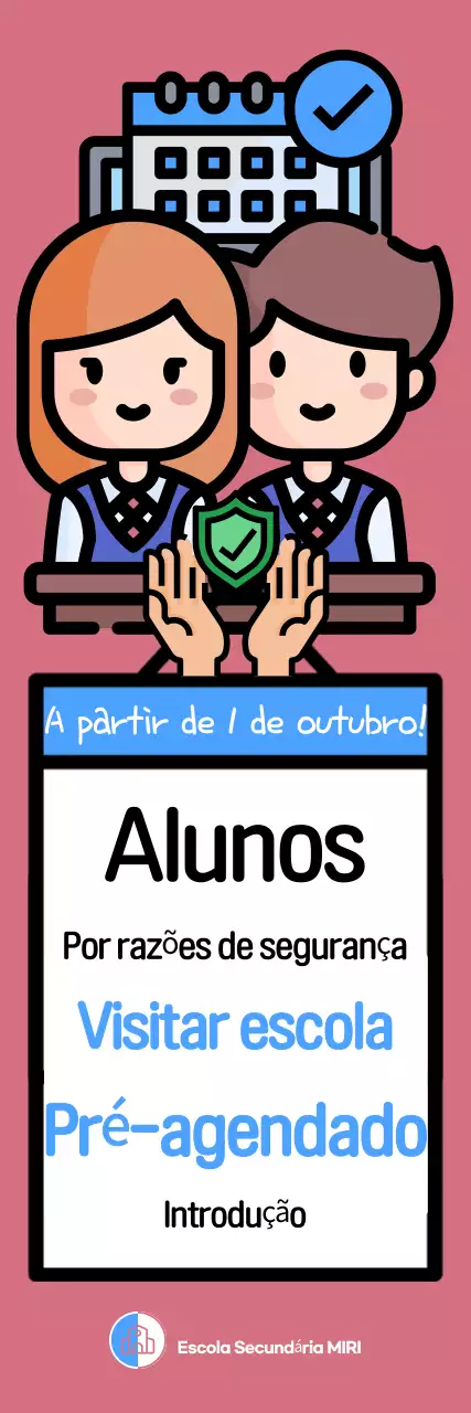 Rosa para a segurança escolar