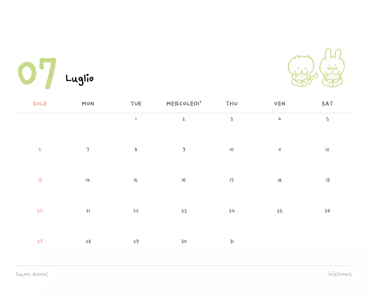 Calendario giornaliero in avorio