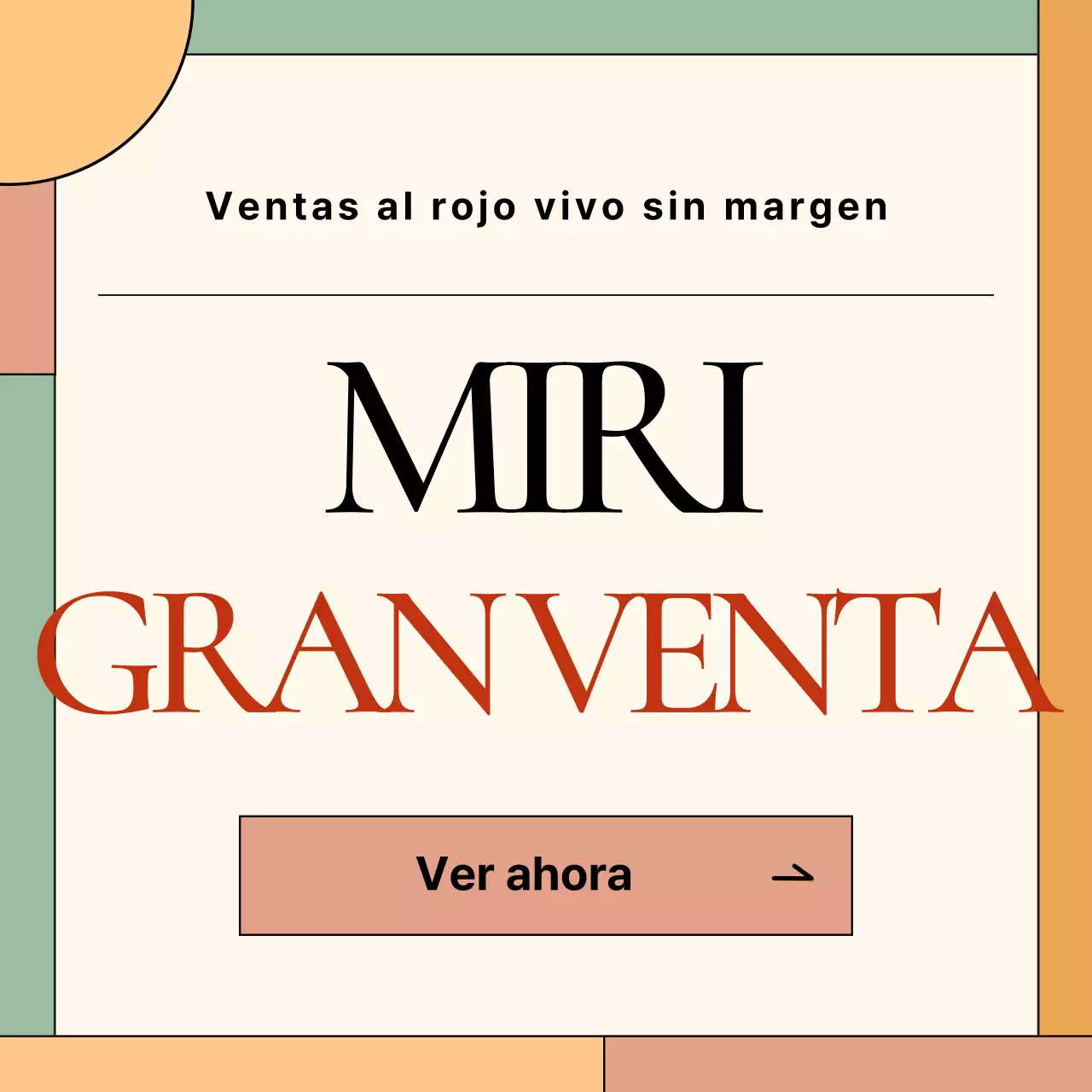 Anuncio Venta Moderna Beige