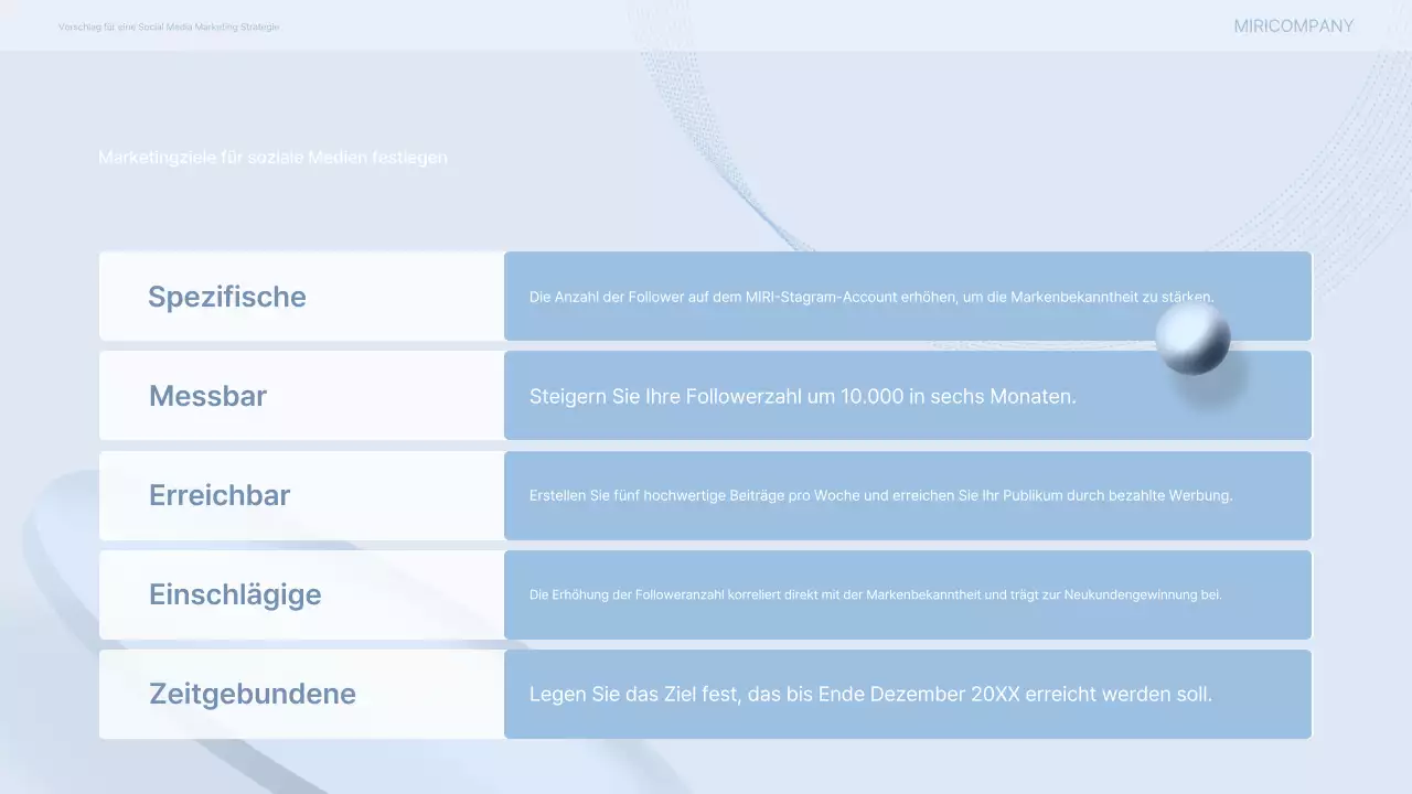 Grey Modern Marketing Vorschlag