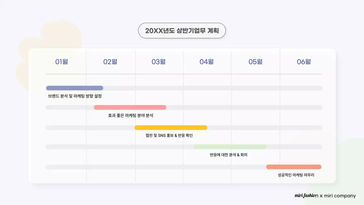 주황 모던 패션 보고서