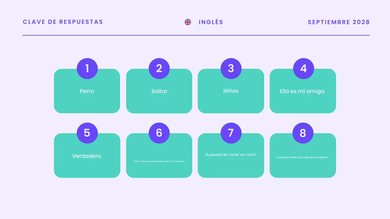 Presentación del anuncio del concurso moderno azul