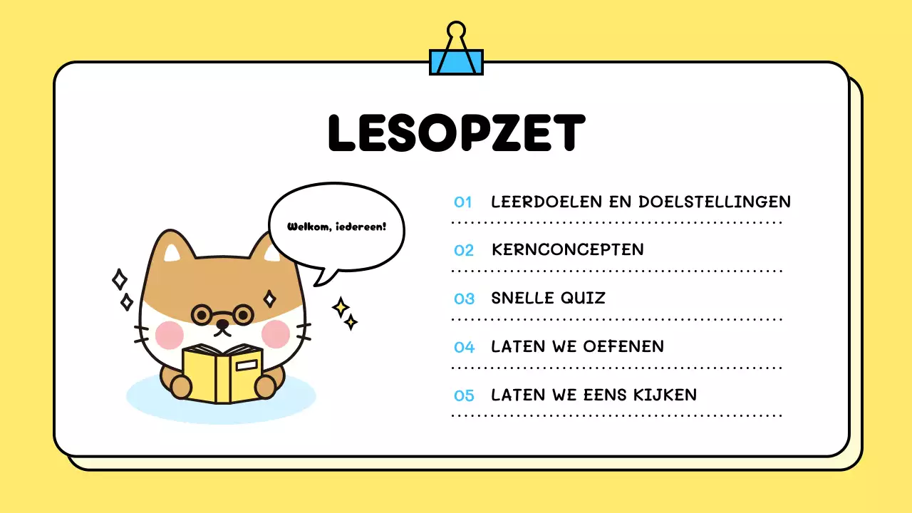 gele basiscursus wiskunde