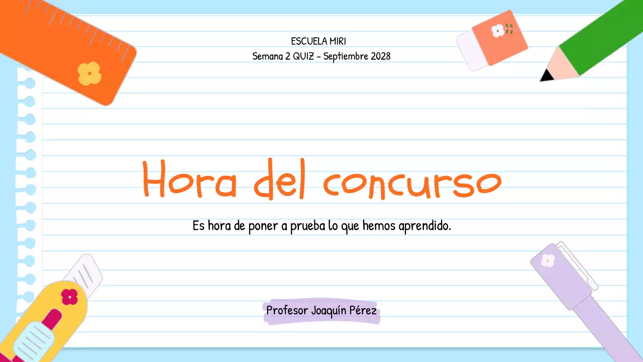 Cuestionario científico