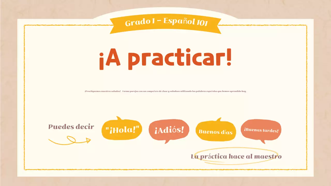 orange simple language class