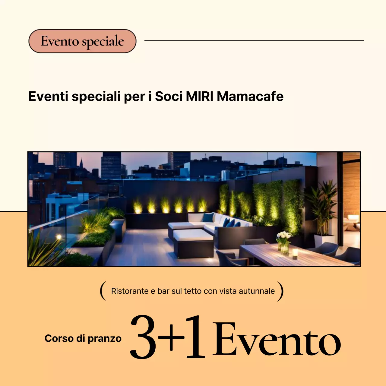 Annuncio di vendita moderno beige