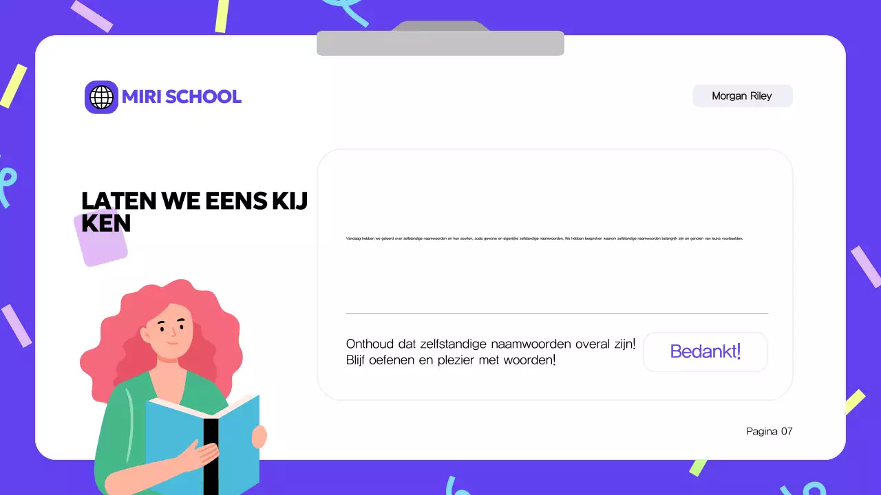 Blauw Modern Grammatica Cursusmateriaal