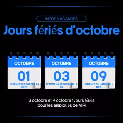 Vacances modernes noires