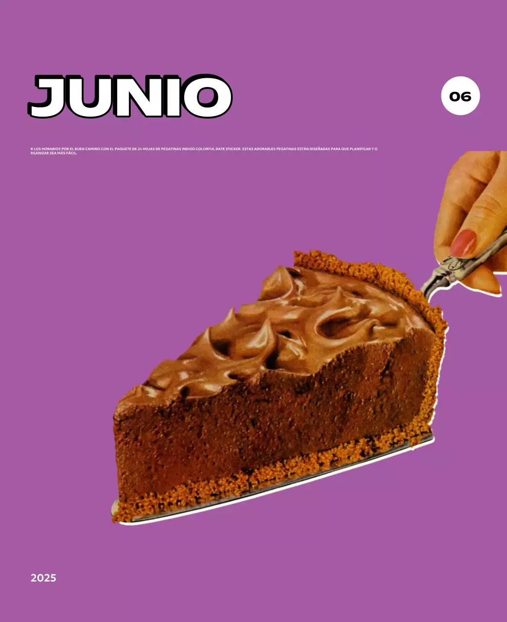 Coloridos calendarios con diversas ilustraciones retro