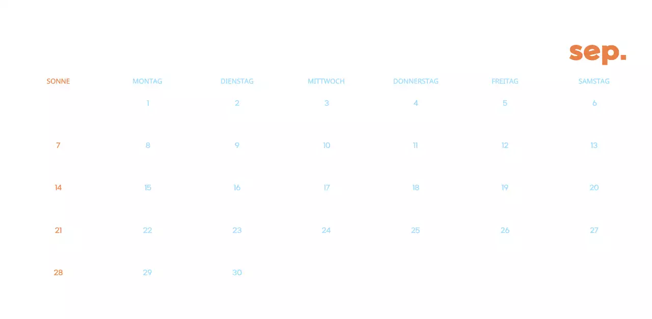 Geschäftskalender mit niedlichen Illustrationen