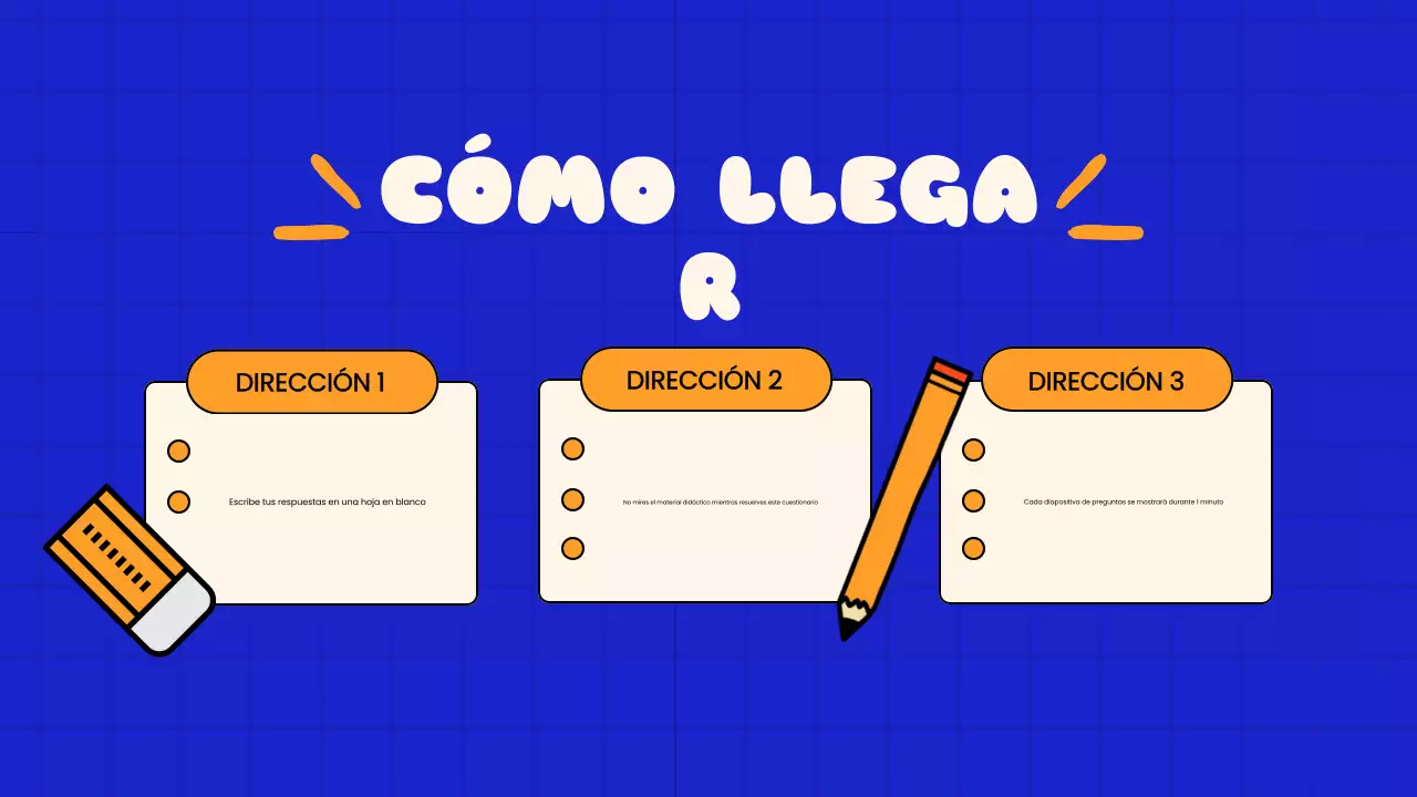 Blue Playful Quiz Time Presentación escolar