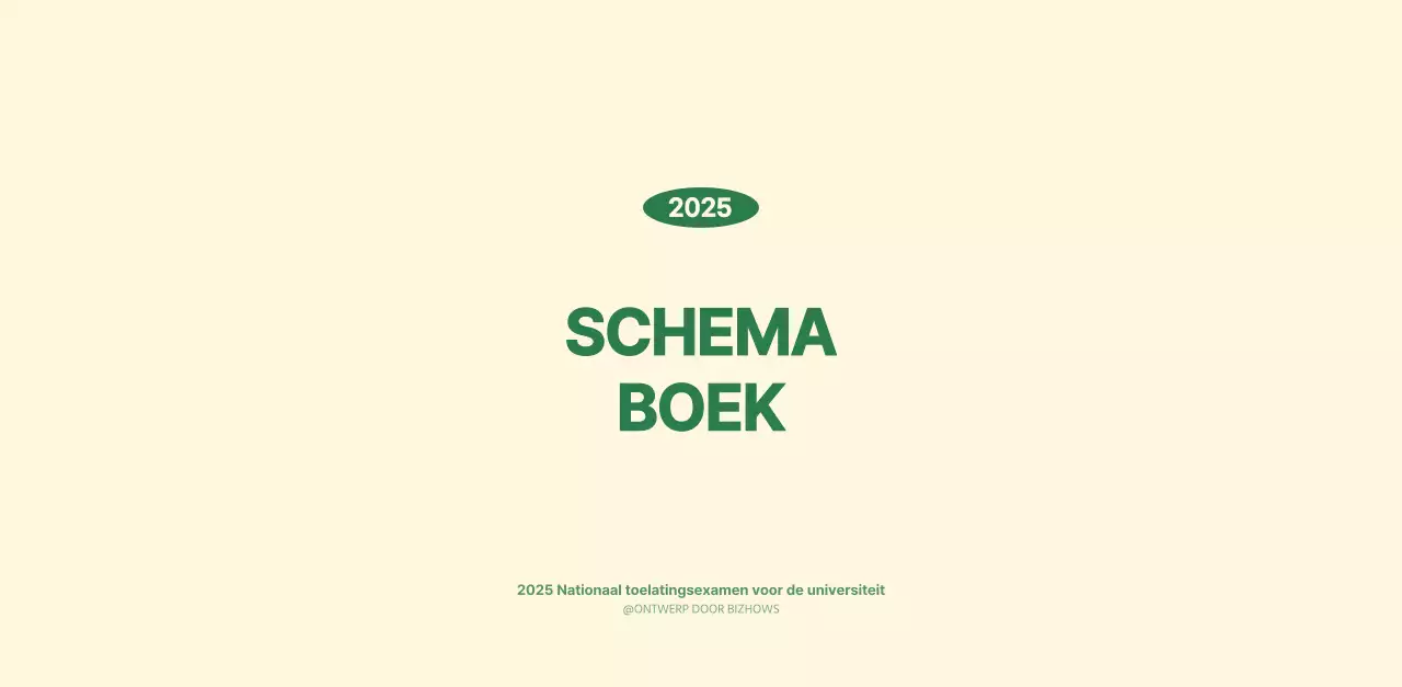 SAT D-Day notitieblok concept wandkalender in groen en lichtgeel