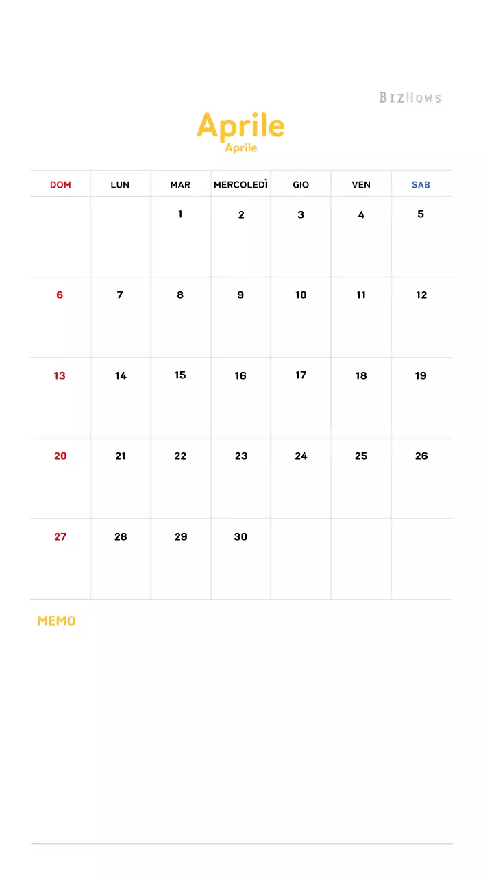 Calendario di Capodanno con una calda illustrazione