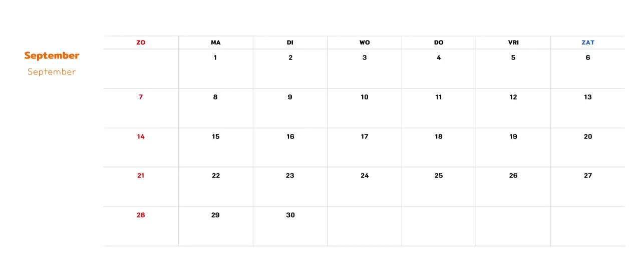 Nieuwjaarskalender met een warme geïllustreerde uitstraling