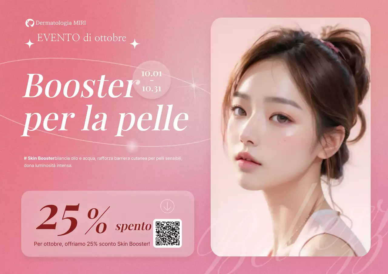 Volantino dell'evento Pink Dermatology Chic