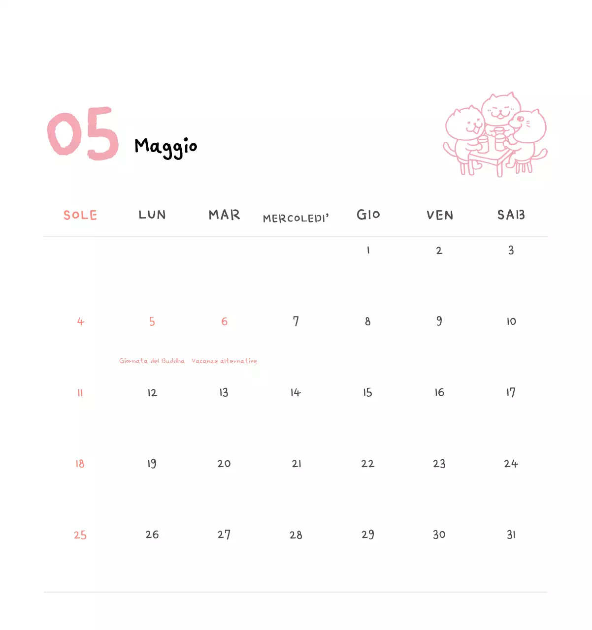 Calendario giornaliero in avorio