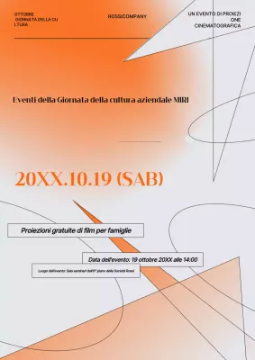 Guida alle proiezioni di Orange Modern Film