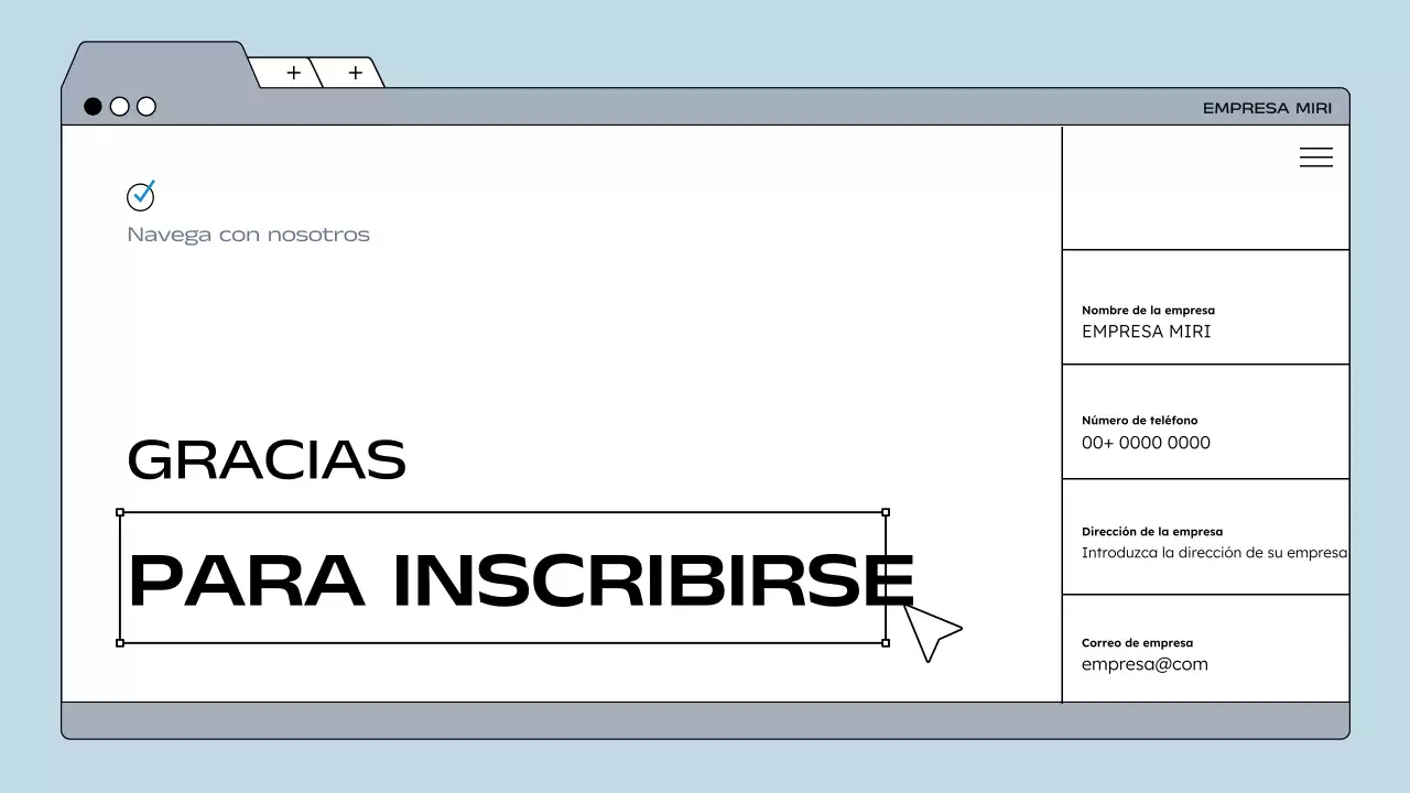 blue modern directriz para empleados