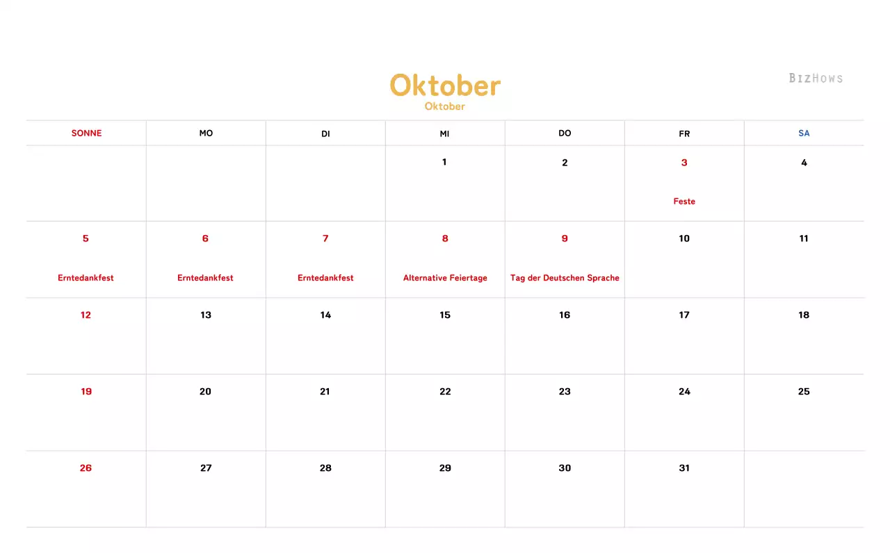 Neujahrskalender mit warmen Illustrationen