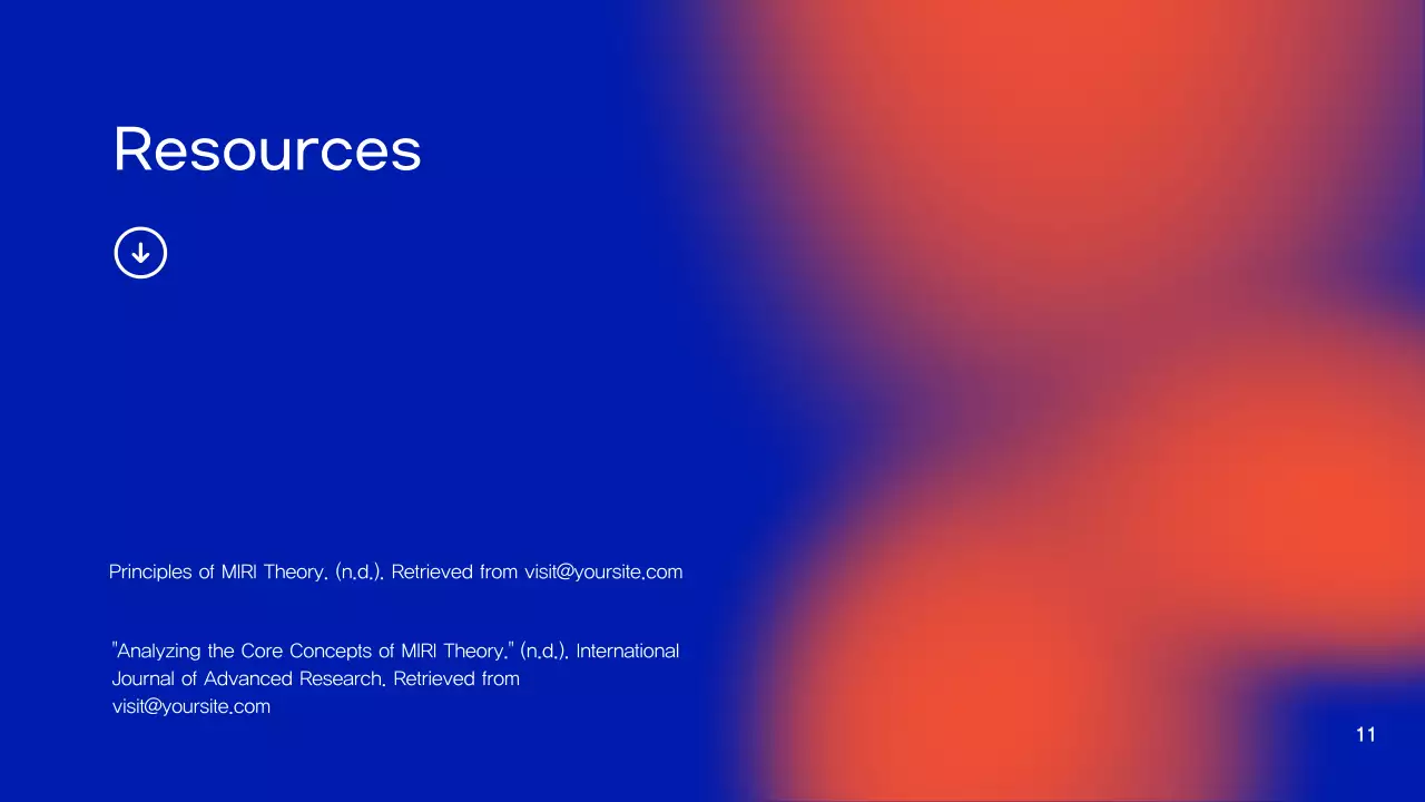 Blue Modern Project Presentation