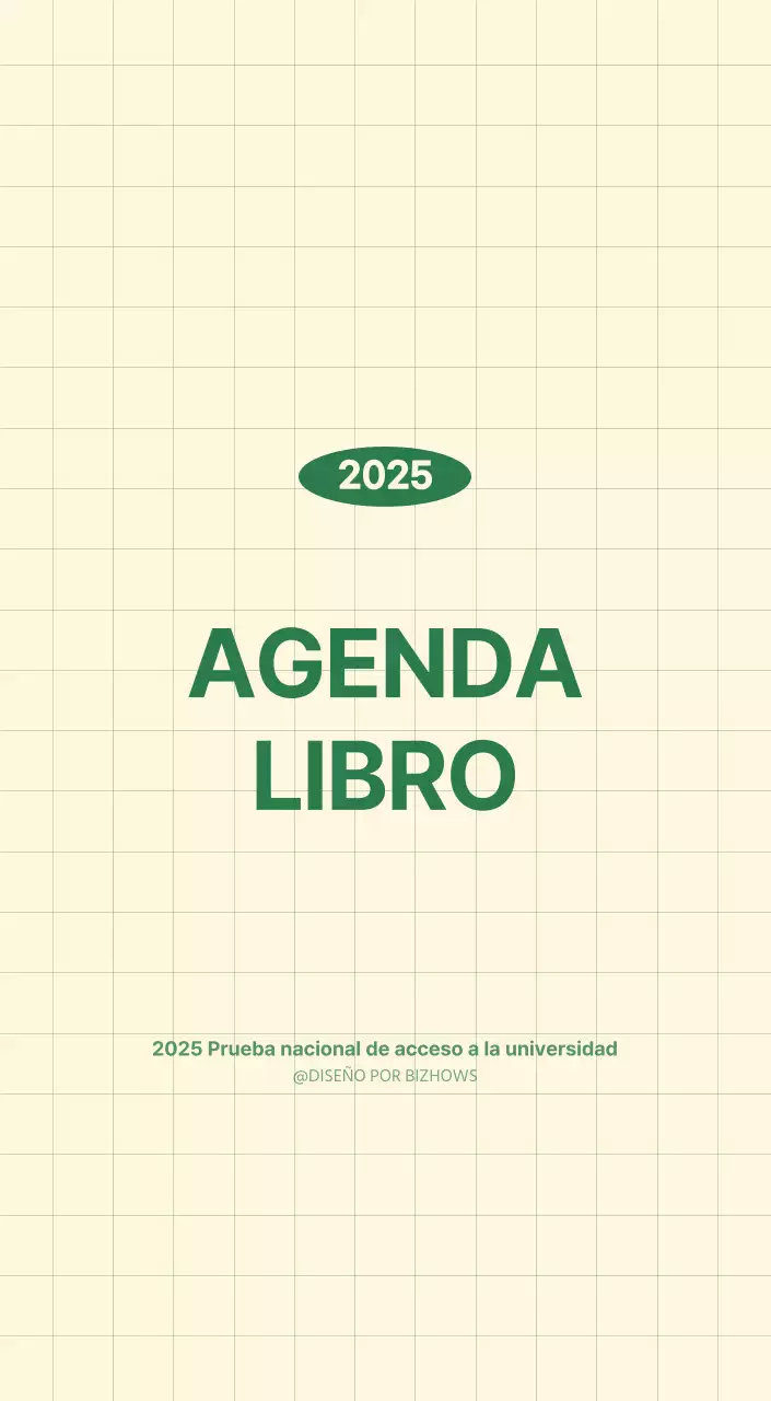 SAT Calendario de pared con concepto de bloc de notas del Día D en verde y amarillo claro