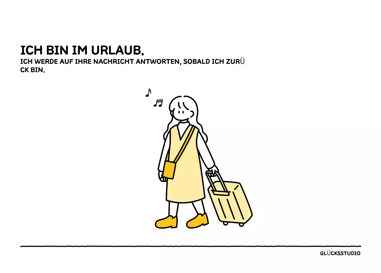 Illustrierter Kalender mit schönem Linienstil