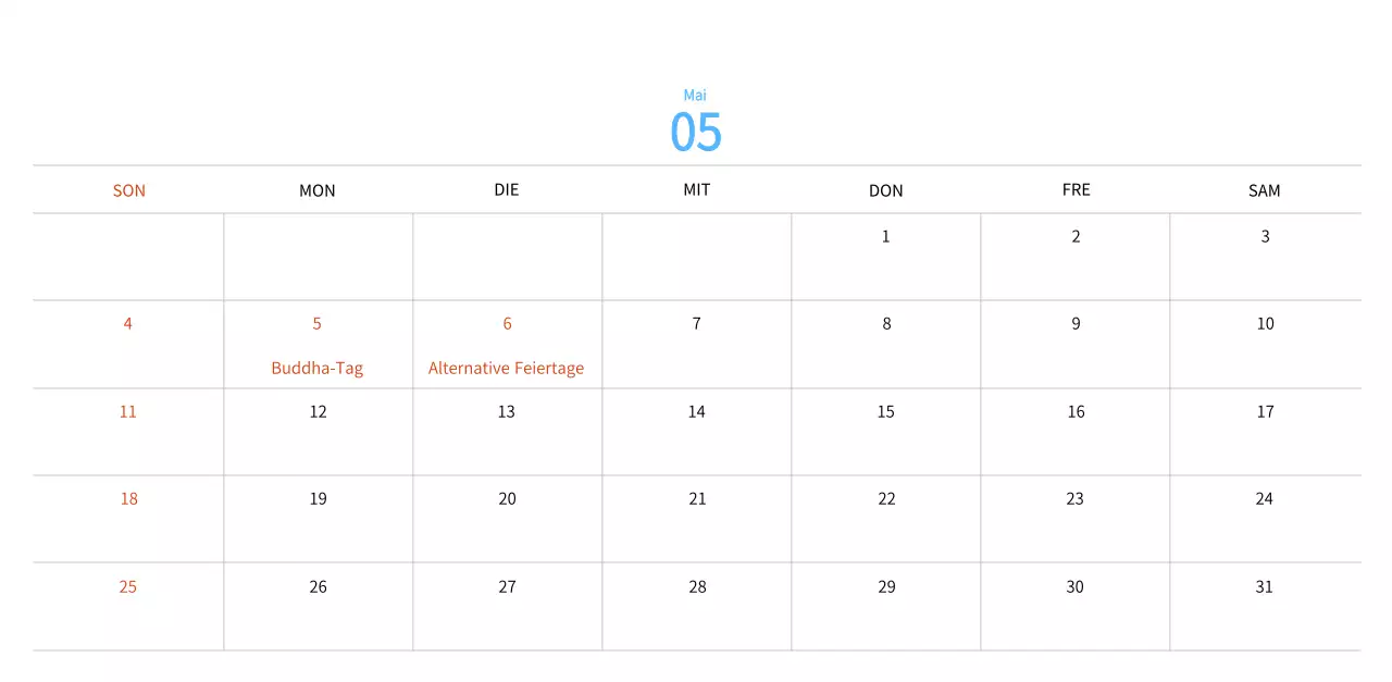 Stempelillustrationen mit einem warmen Konzept