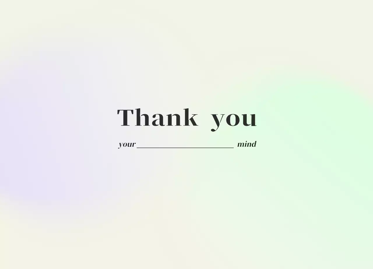 Kalender Emosi Minimalis Gradien