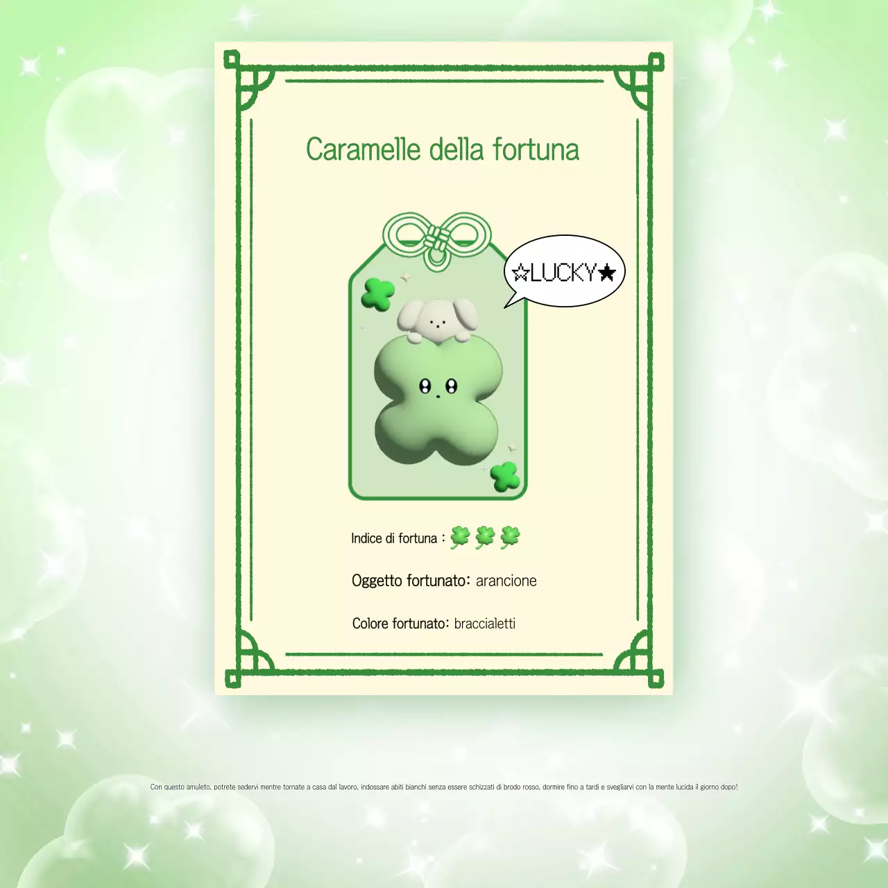 Portafortuna per il nuovo anno