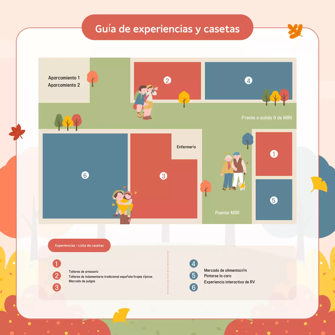 Promover las fiestas rosas y naranjas