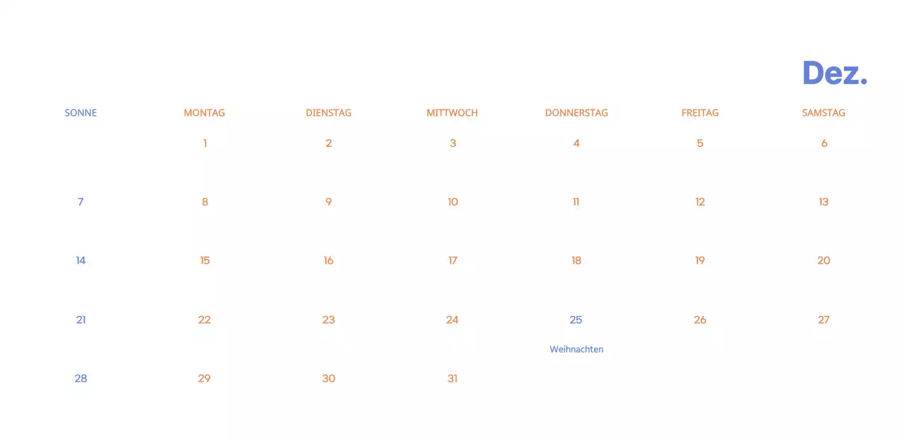 Geschäftskalender mit niedlichen Illustrationen