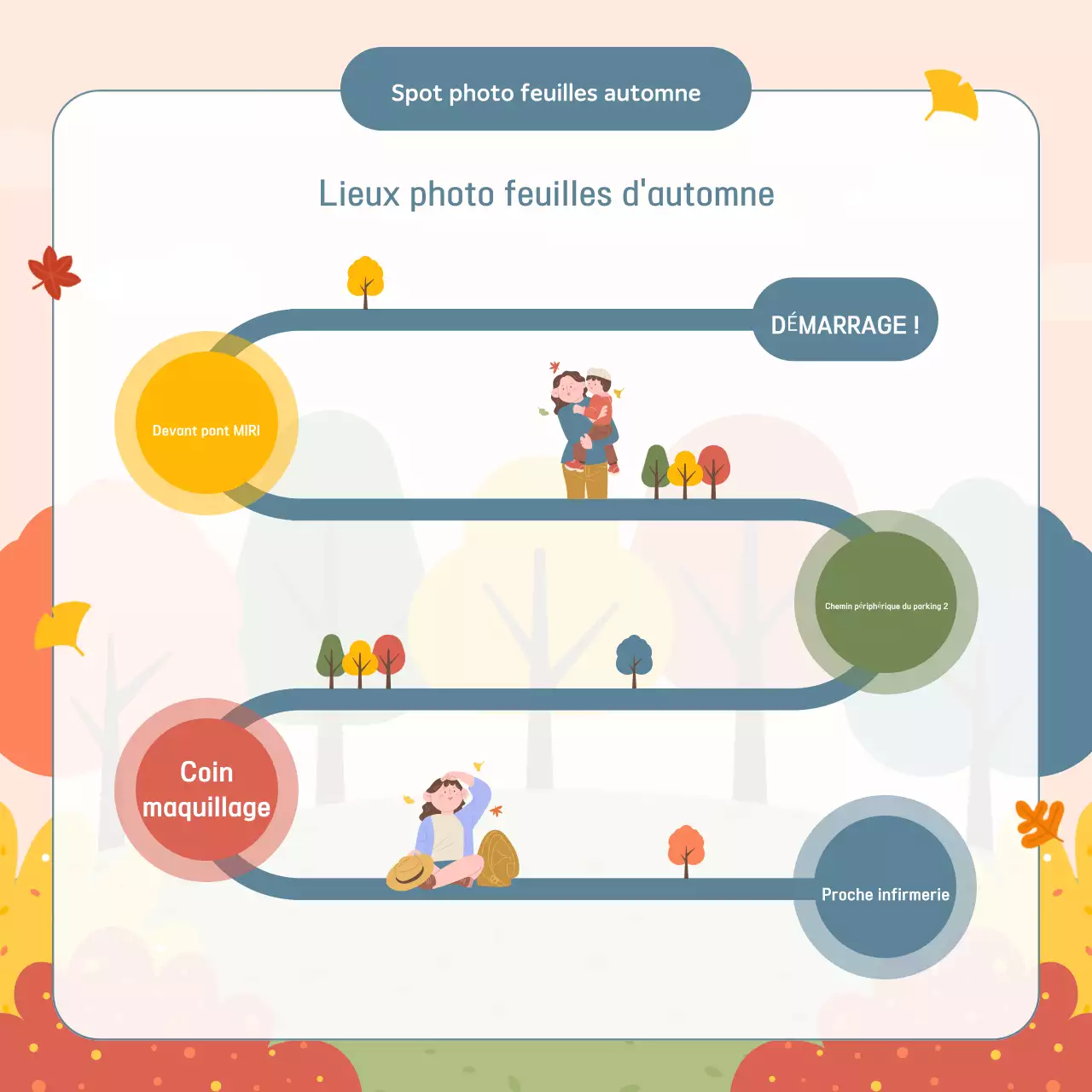 Promouvoir les festivités du rose et de l'orange
