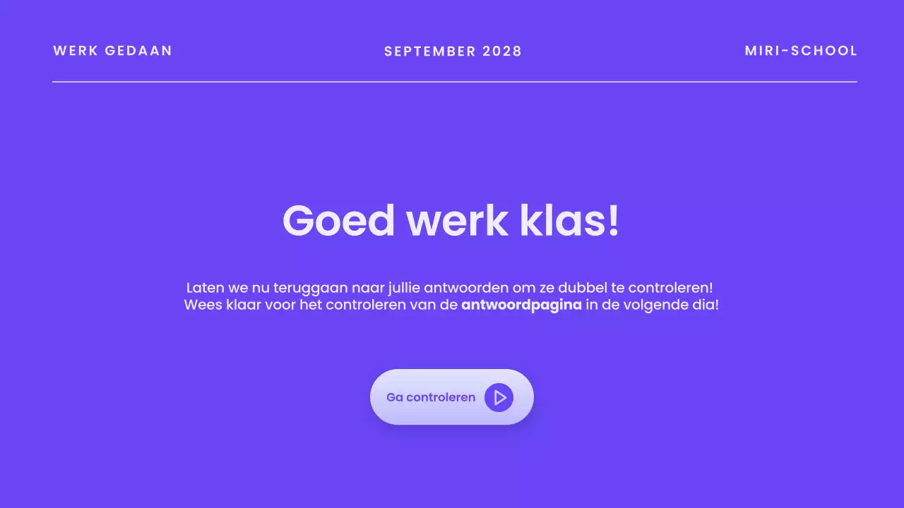 Blauwe moderne quiz aankondigingspresentatie