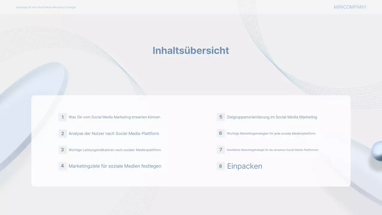 Grey Modern Marketing Vorschlag