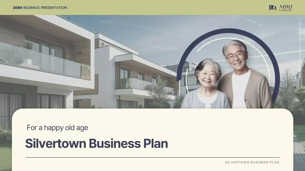 Presentasi Bisnis Rencana Pensiun Modern Beige