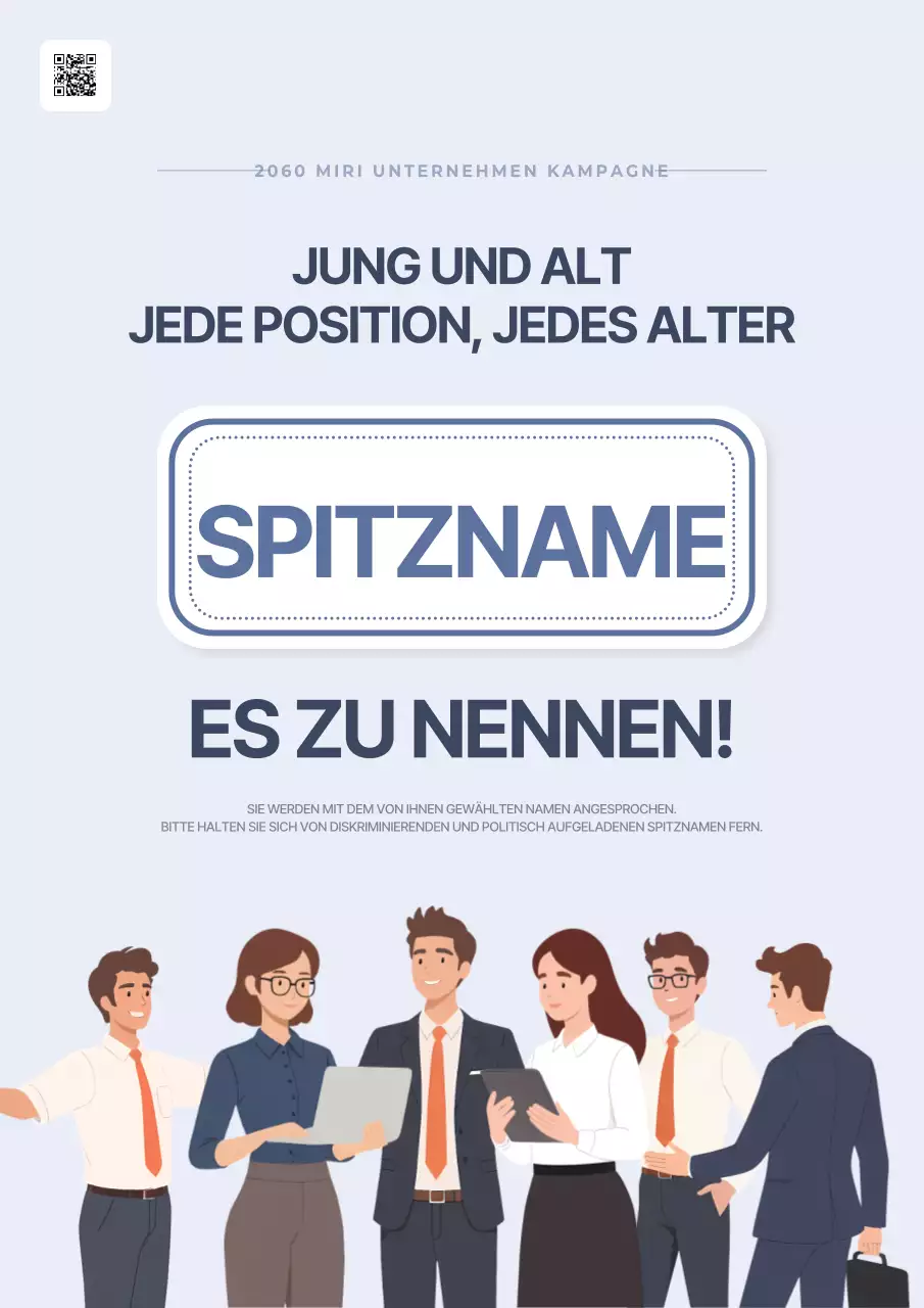 Förderung einer einfachen hellblauen Kampagne